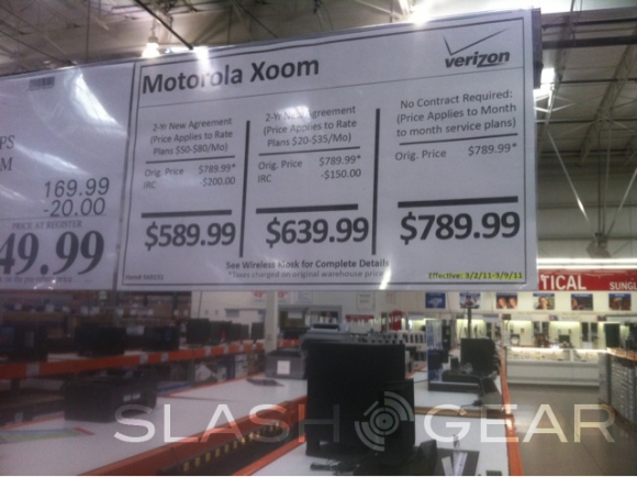 motorola xoom price. The most surprising price tag