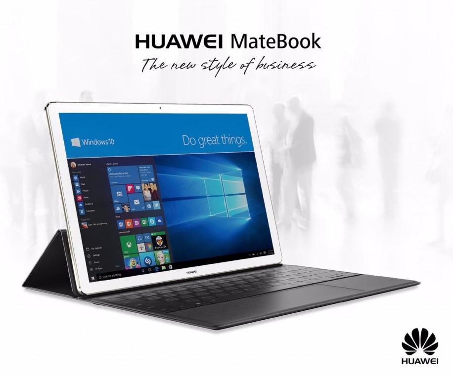 Huawei MateBook, un nuevo convertible con Windows 10 #MWC16