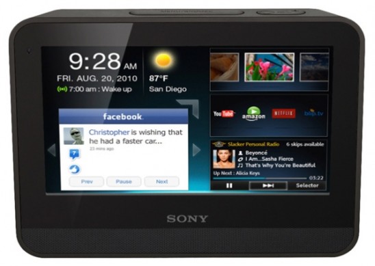 Sony Unveils Dash Internet Touchscreen Tablet, Running Chumby OS ...