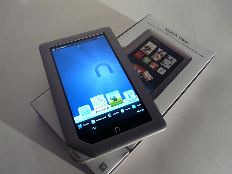 Nook Tablet Unboxing - $250 Kindle Fire Rival or More? (Video) - Tablet