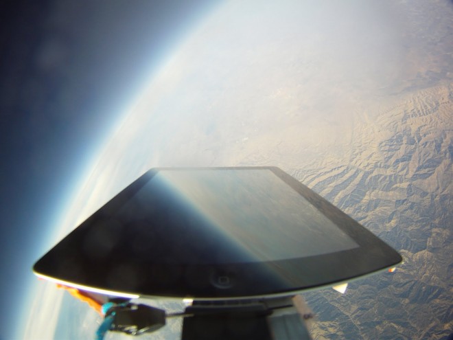 ipad in space
