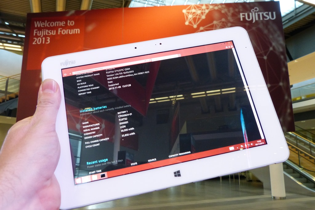 Fujitsu Stylistic Q584 Gets Caught in Hands on Experience, Costs