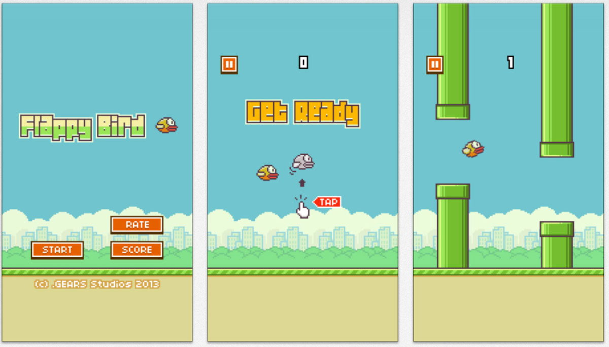 Flappy Bird Offline. Desktop Version