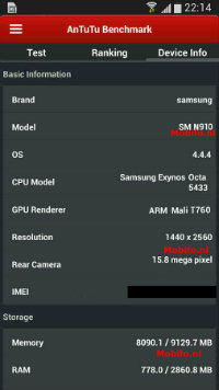 Note4-benchmarks