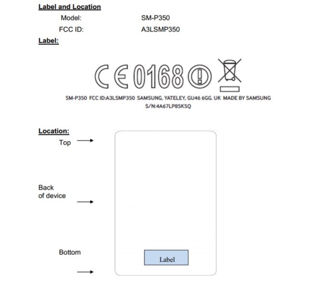 Samsung-Galaxy-Tab-AS-Plus-SM-P350-FCC-Certification