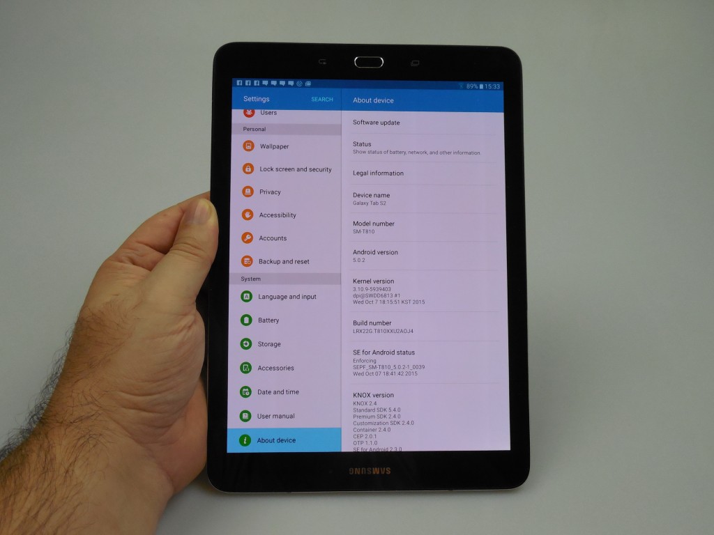 galaxy tab a 9.7 specs