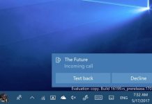 New Windows 10 Insider Preview Shows Notifications for Android Phone Calls