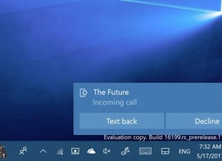 New Windows 10 Insider Preview Shows Notifications for Android Phone Calls