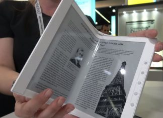 E Ink Showcases Foldable 10.2 inch Display, Grayscale Panel That Folds Easily (Video)