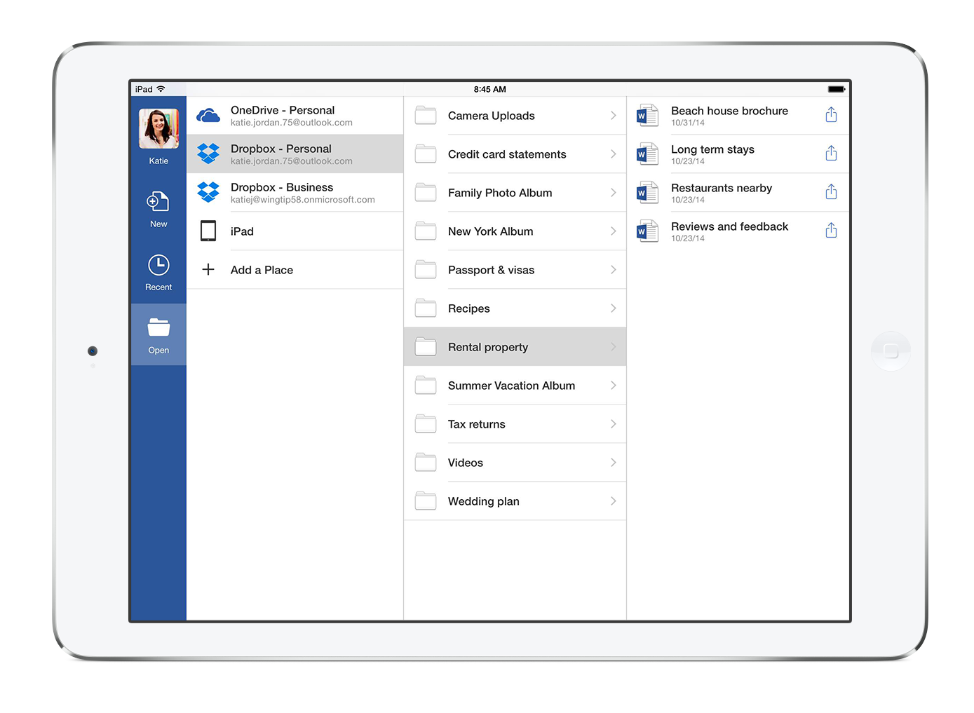 how to use dropbox on ipad