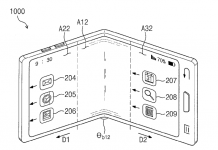 Samsung Patents Folding, Transparent Smartphone With Multiple Hinges