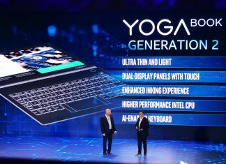 Computex 2018: Lenovo Yoga Book 2 is Official, Briefly Showcased and Teased