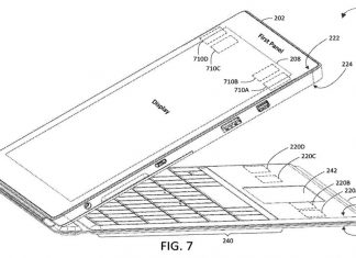 New Microsoft Patent Hints at Type Cover With USB Type-C port and New Design for Surface Pro 7
