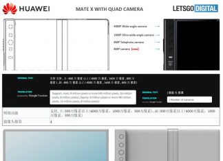 Huawei Mate X Finalized Version to Feature New Camera, As Revealed by TENAA, Other Sources