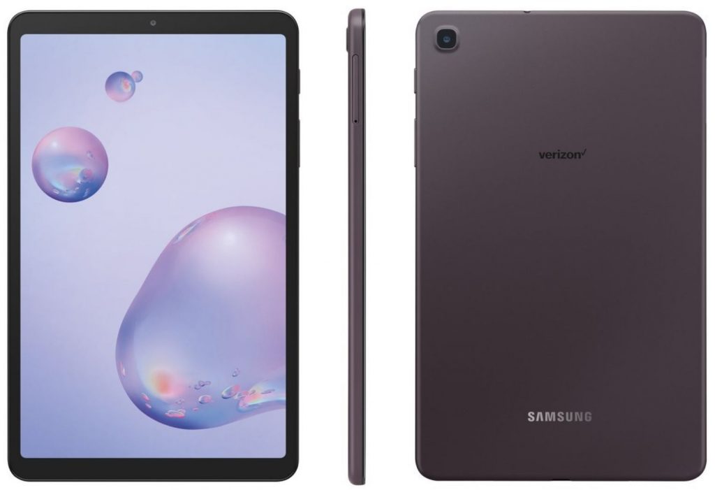 samsung tab a 8 screen