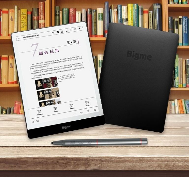 First eReader With 7.8 Inch Color E Ink Display is Here Bigme S3