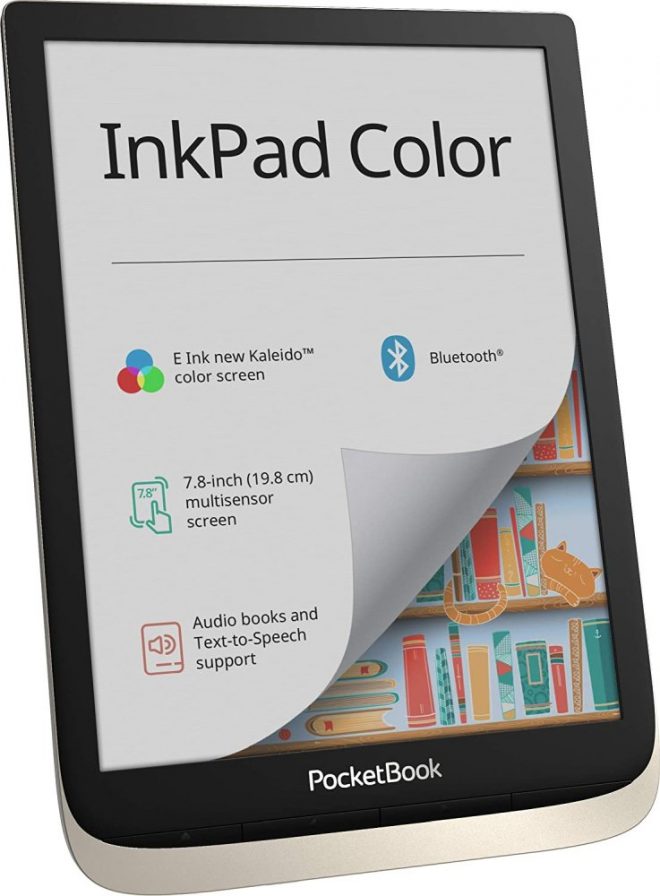 PocketBook InkPad Color is an eBook Reader With 7.8 inch E Ink Color