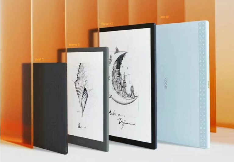 Onyx BOOX Launches 4 New e-Readers, E Ink Tablets Too, With Small screens