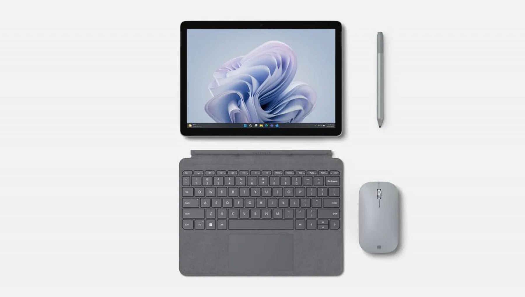 Clavier Bluetooth Ultra-fin MoKo Pour Microsoft Surface Go 4/3/2/Go - Avec Pavé Tactile - Layout QWERTY US