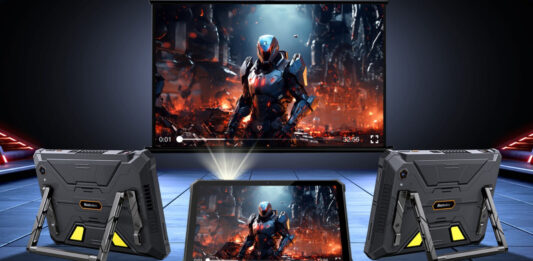 Blackview Active 12 Pro Rugged Tablet LAunched, With DLP Projector Included