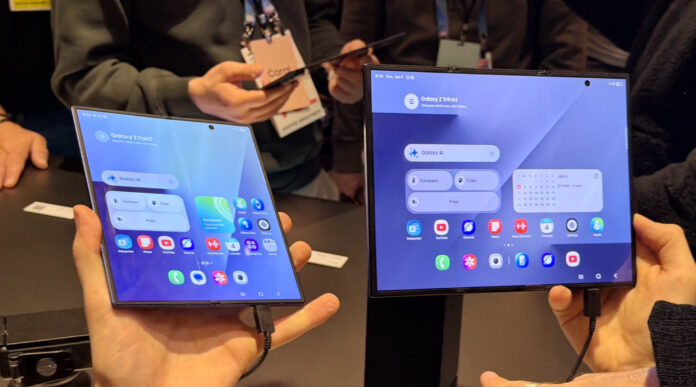 Samsung Galaxy Z TriFold Hands On CES 2026
