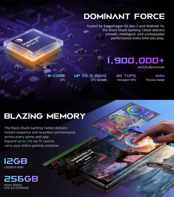 Xiaomi Black Shark Tablet 2026 3