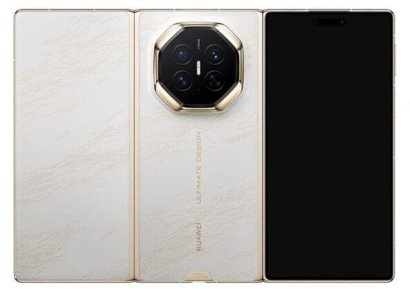 Huawei Mate XT 2 tri-fold phone shown in an official-style product render.