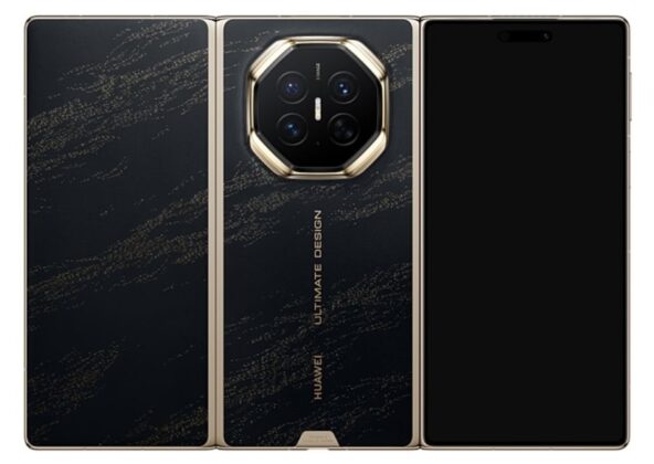 Huawei Mate XT 2 shown open in its larger-screen tri-fold form.