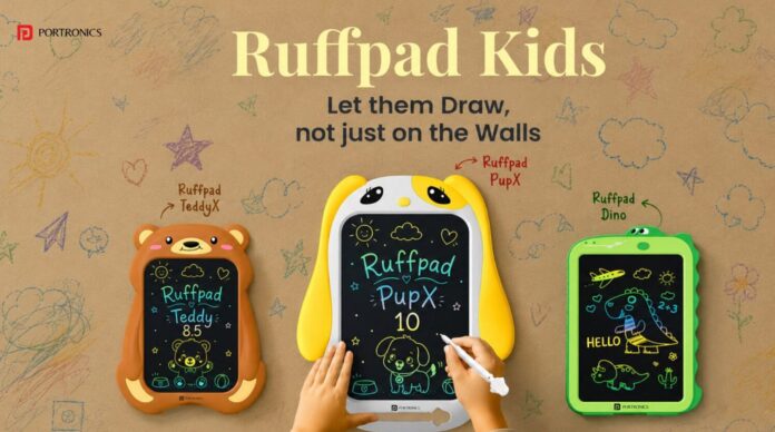 Portonics Ruffpad Kids tablet (2) Portonics Ruffpad Kids tablet (2)