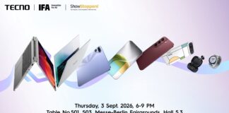 Tecno’s IFA 2026 Plans Include a 360-Degree Laptop, Education Tablet and Water-Cooled Mini PC