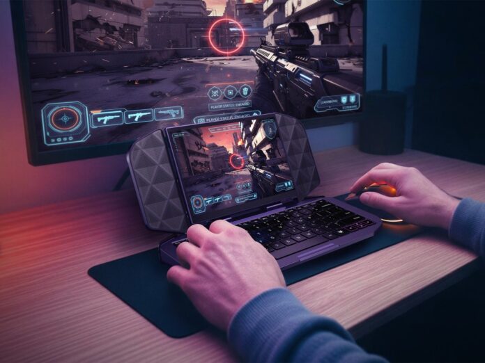 429550 Acer Project DualPlay Mini gaming handheld concept.