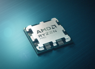 Laptop computer representing Orange’s large-scale AMD Ryzen PRO business laptop deployment
