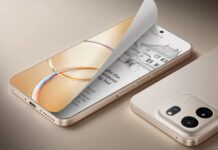 Promotional image of TCL P80 series smartphones