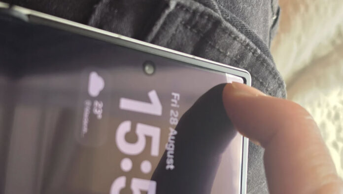 430065 Samsung Galaxy Z Fold8 unfolded with its large inner flexible display visible