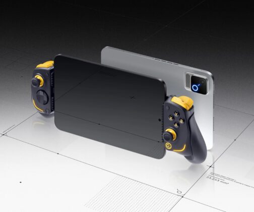 iQOO Pad Ultra accessory designed for handheld gaming use
