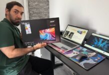 Acer PM161Q B 15.6-inch portable monitor