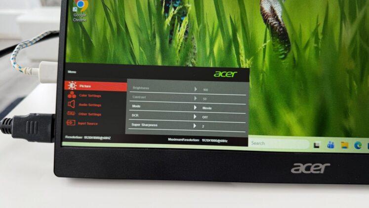 Acer PM161Q B Review: A Slim 15.6-Inch Second Screen for Mobile Workspaces