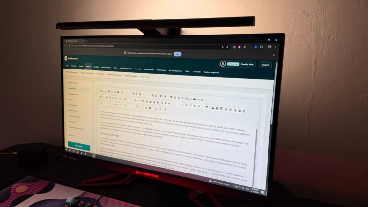 BenQ ScreenBar Halo 2 monitor light