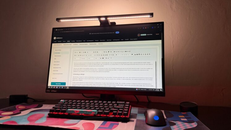 BenQ ScreenBar Halo 2 monitor light