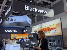 Blackview and OSCAL products shown at IFA 2026.
