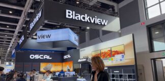 Blackview and OSCAL products shown at IFA 2026.