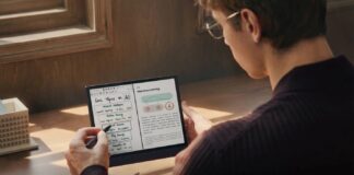 Promotional image for BOOX’s Android 16 E Ink device lineup
