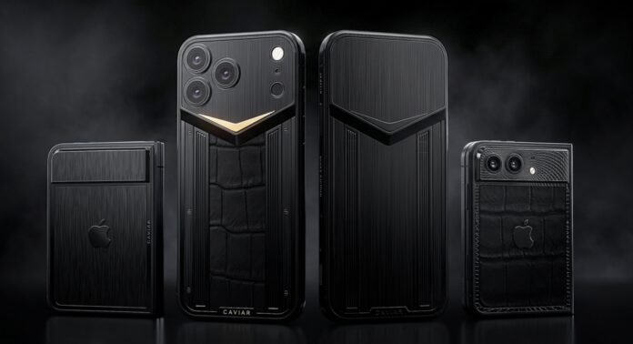 caviar-apple-iphone-18-pro-cover-a97177-001 Caviar Black Edition customized smartphones in dark luxury finishes
