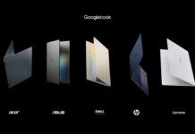 Googlebook Launches in the U.S. With Five Premium Android-Centered Laptops Googlebook laptop shown as part of Google’s new premium laptop category