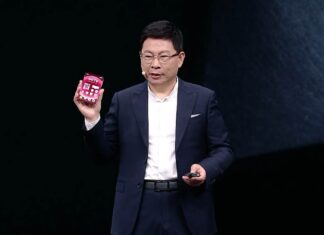 Huawei Pura X View smartphone shown in promotional imagery