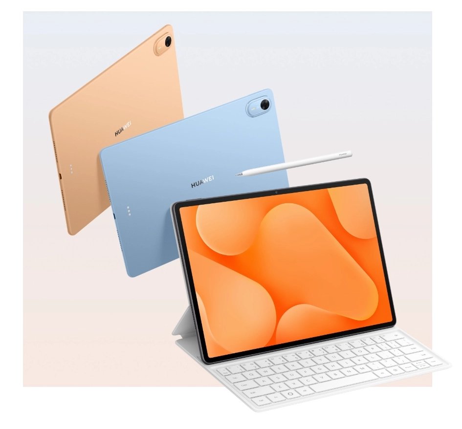 Huawei MatePad Air Z tablet display and accessories.