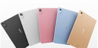 Huawei MatePad Air Z tablet shown from the front and rear.