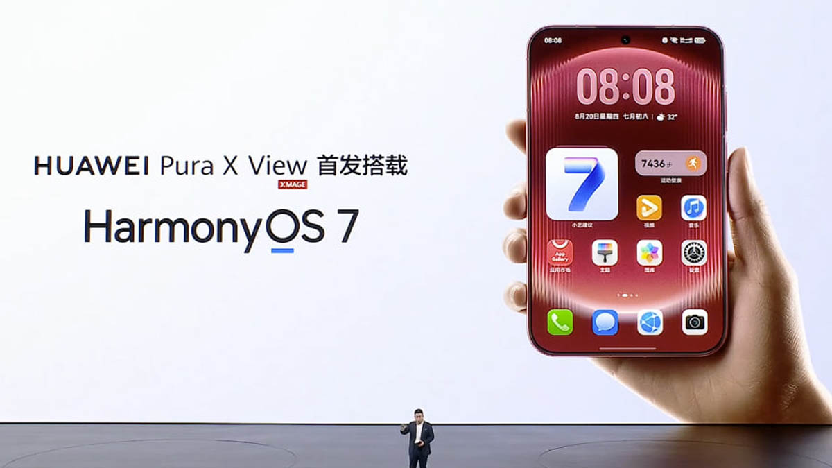 Huawei Pura X View, a wide-format phone with a 6.39-inch OLED display