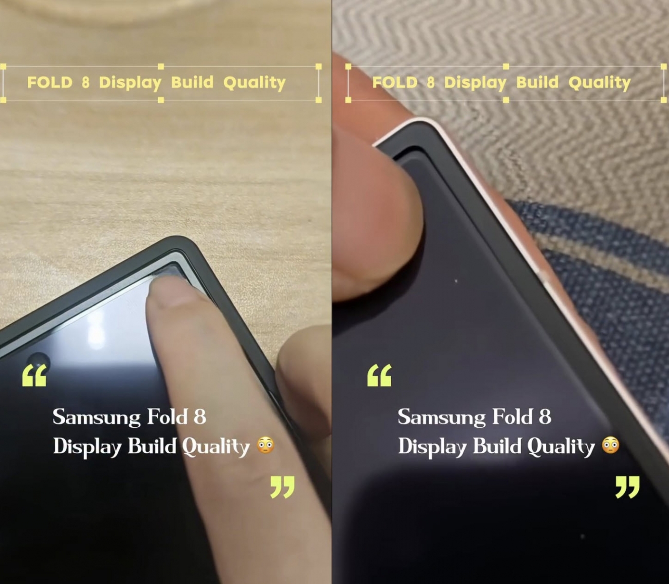 Samsung Galaxy Z Fold8 foldable smartphone with the inner display open