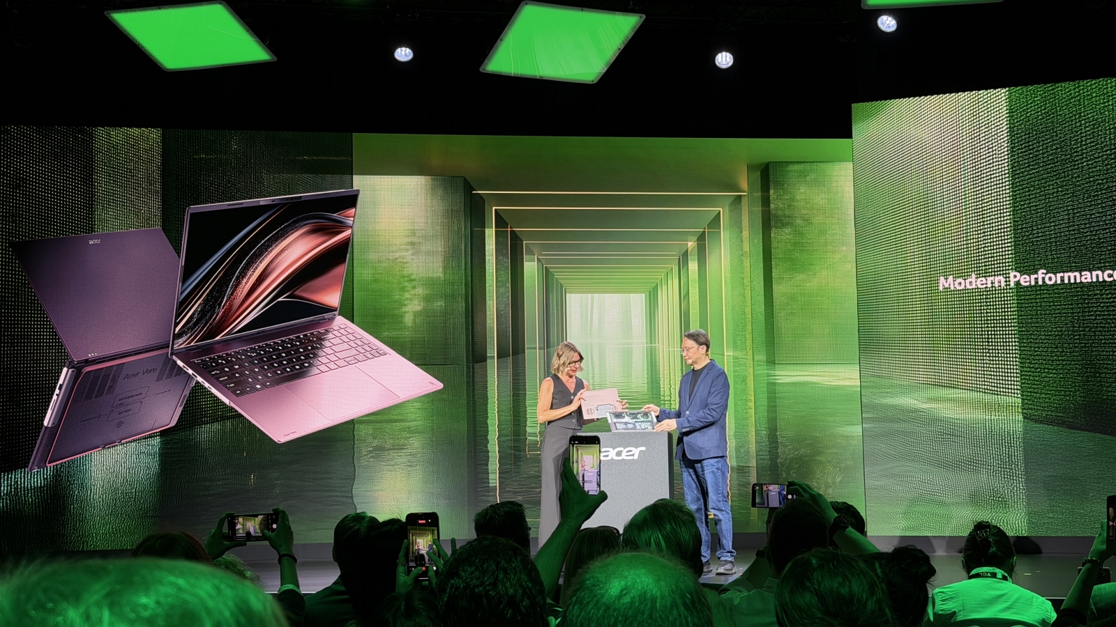 Acer hardware on display at next@acer 2026